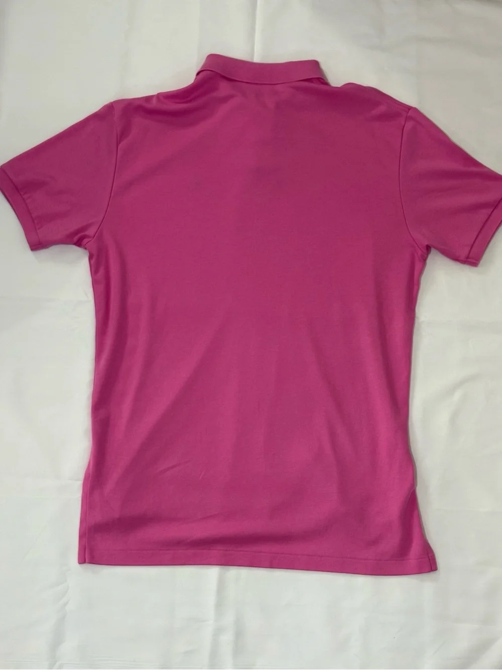 Ralph Lauren Bright Pink Polo with Green Pony